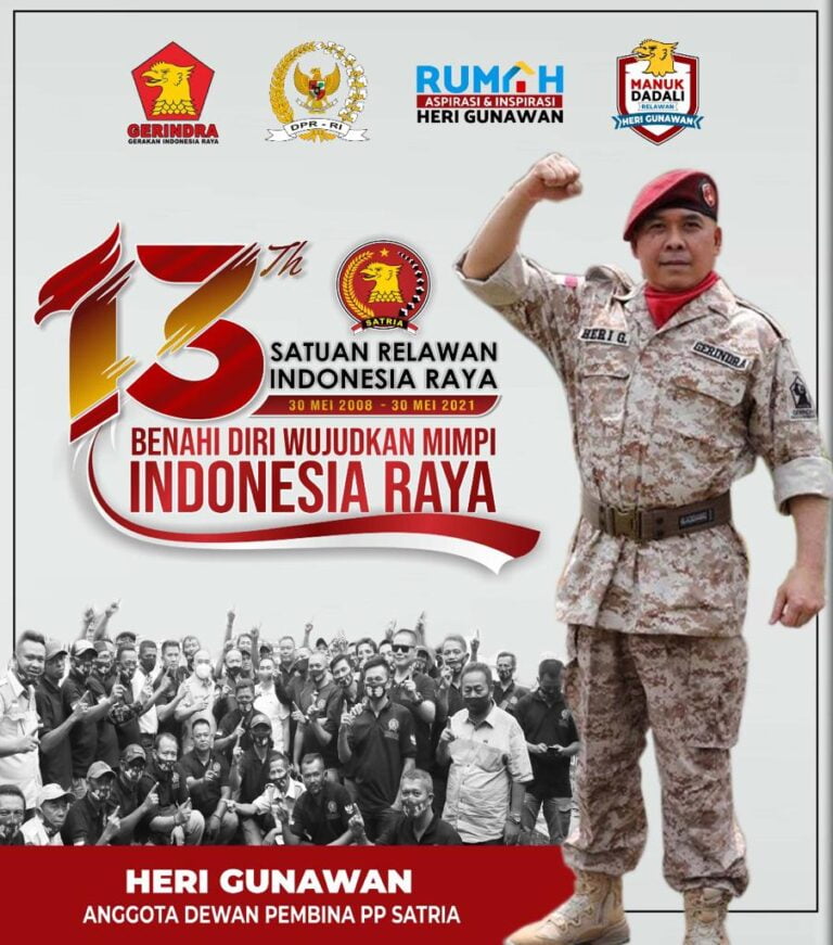 HUT Satria ke-13, Hergun: Bergerak Bersama, Benahi Diri, Wujudkan Mimpi Indonesia Raya 4 WhatsApp Image 2021 05 29 at 09.41.08