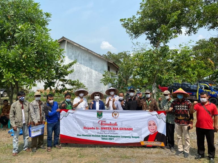 Realisasi Aspirasi Masyarakat, Dwita Ria Gunadi Serahkan Bantuan Alsintan Untuk 13 Kelompok Tani 4 dwita ria