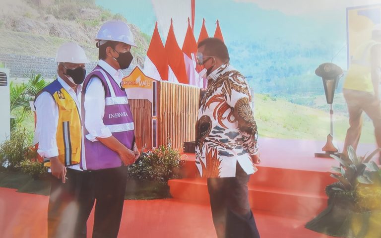 Dampingi Presiden Jokowi, Mulyadi Usulkan Pembangunan Bendungan Libatkan 3 Menteri 4 mulyadi