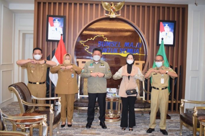 Lakukan Pertemuan Gubernur Sumsel, Renny Astuti Bahas Terkait Sumsel Mandiri Pangan 15 IMG 20211018 WA0056 696x464 1