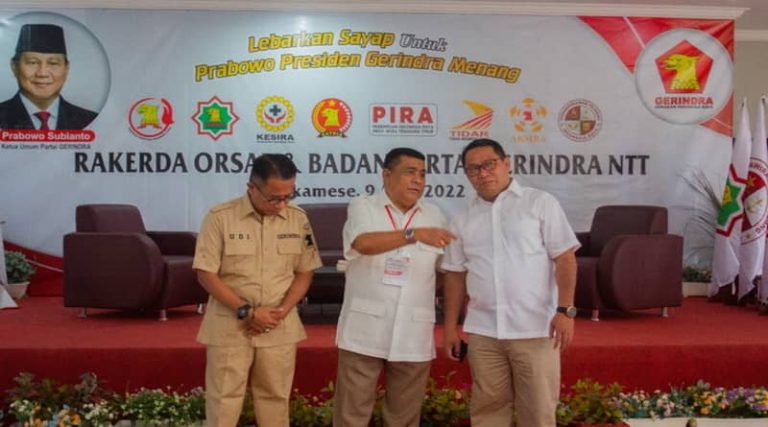Konsolidasi ORSAP Gerindra NTT, Prabowo Presiden Berkumandang di Kupang 4 GerindraNTT1