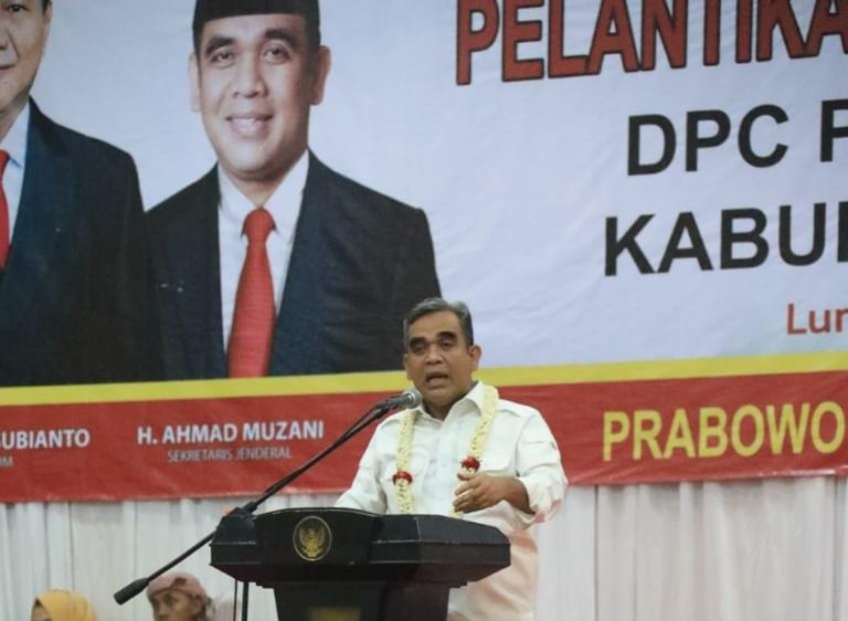 Muzani Tegaskan Capres Gerindra Tunggal, Hanya Prabowo Subianto 4 muzanilumajang