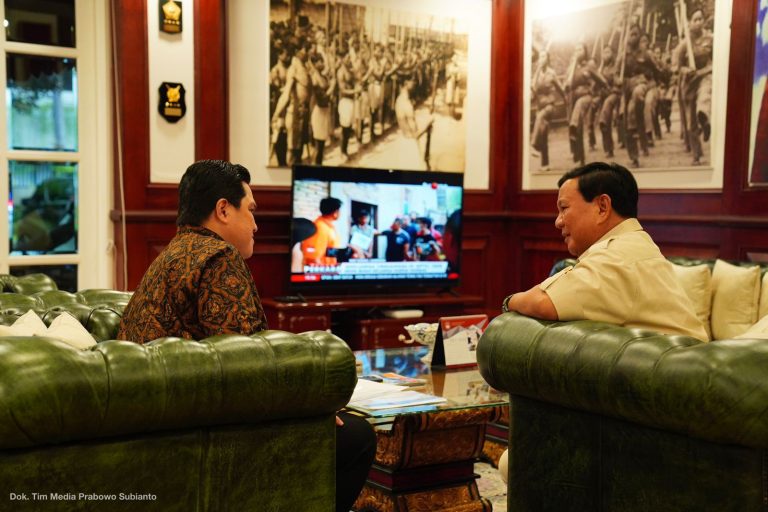 Koordinasi Rutin Empat Mata, Menhan Prabowo Terima Kunjungan Erick Thohir di Kemhan 4 fa5c2d6b 7bc3 41a6 97d5 ca795082fad6