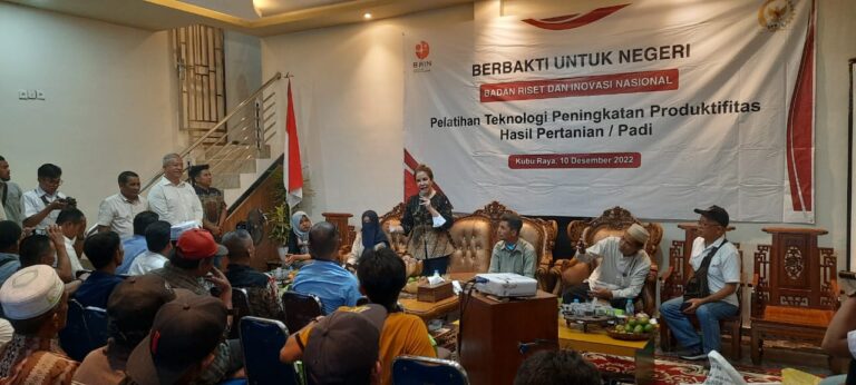 Kerja Sama dengan BRIN,Katherine Oendoen Mengadakan Pelatihan Teknologi Peningkatan Produktivitas Hasil Pertanian 4 WhatsApp Image 2022 12 15 at 11.03.27