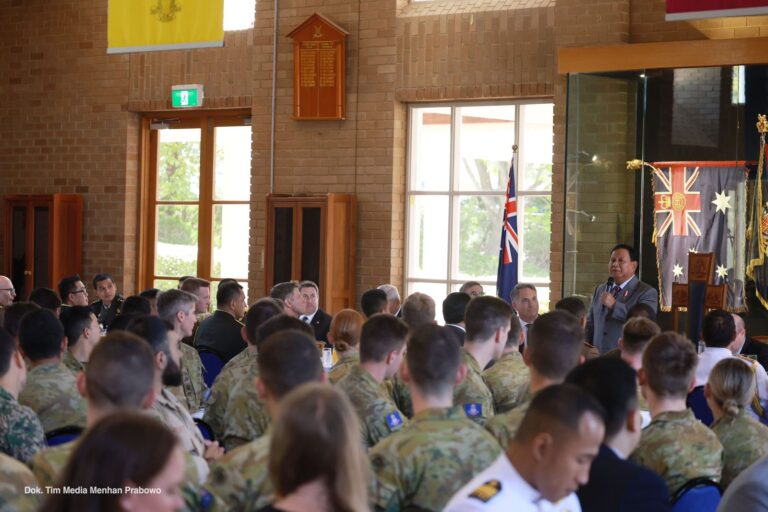 Di Australia, Menhan Prabowo Kenang Pengalaman Belajar Disiplin di RMC Duntroon Australia 4 prabowo