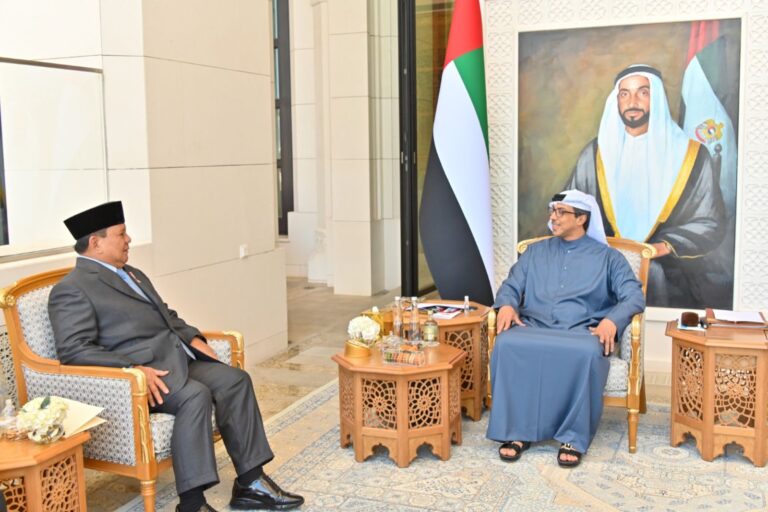 Menhan Prabowo Diskusi Teknologi Militer Modern Bersama Mansour bin Zayed di UEA 4 prabowoabudhabi