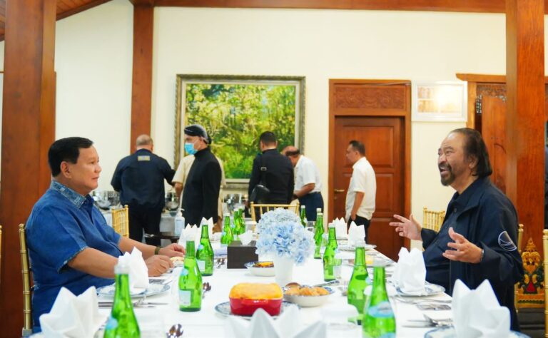Prabowo Terima Surya Paloh di Hambalang: Kita Sepakat Ingin Keadaan Damai, Rukun, dan Bersatu 4 prabowoSRP
