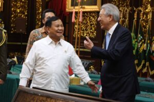 Menhan Prabowo Terima Kunjungan Senior Minister Singapura H.E. Mr. Teo Chee Hean 6 prabowosinga2