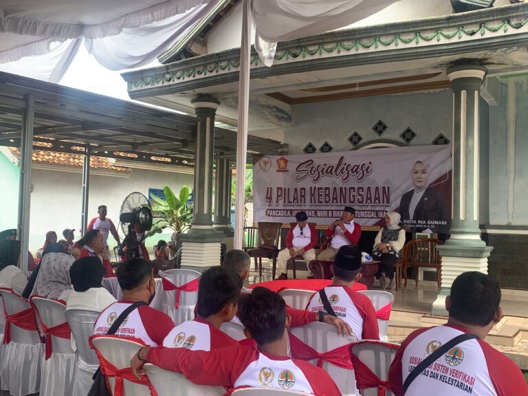 Sosialisasi Empat Pilar Kebangsaan, Dwita Ria Ingatkan Warga Tetap Bersatu 4 WhatsApp Image 2023 04 19 at 08.33.24
