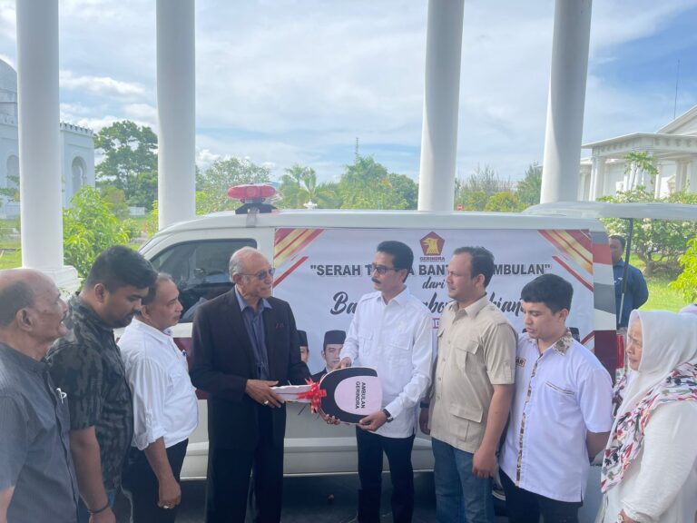 Terima Bantuan 25 Ambulans dari Prabowo, Wali Nangroe Aceh: Terima Kasih Banyak 4 acehhh