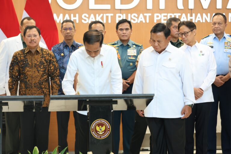 Menhan Prabowo Dampingi Presiden Jokowi Resmikan Rumah Sakit Panglima Besar Soedirman 4 IMG 20240219 WA0009