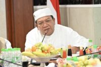 Wakil Ketua Komisi VIII DPR RI Abdul Wahid saat mengikuti rapat bersama Kementerian Agama Kemenag20240622150958
