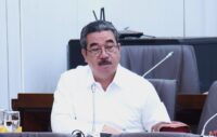 Anggota Komisi VI DPR RI Hendrik Lewerissa dalam Rapat Dengar Pendapat Komisi VI dengan PT Asabri d20240711082435