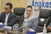 Wakil Ketua Badan Urusan Rumah Tangga BURT DPR RI Novita Wijayanti saat memimpin Kunjungan Kerja B20240710102549