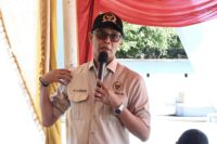 Anggota Komisi IV DPR RI Teuku Abdul Khalid saat melakukan tinjauan pembangunan kawasan SKPT Le Meul20250416082933