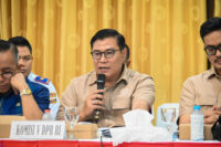Anggota Komisi V DPR RI Danang Wicaksana Sulistya saat mengikuti Kunjungan Kerja Reses Komisi V ke20251028100852