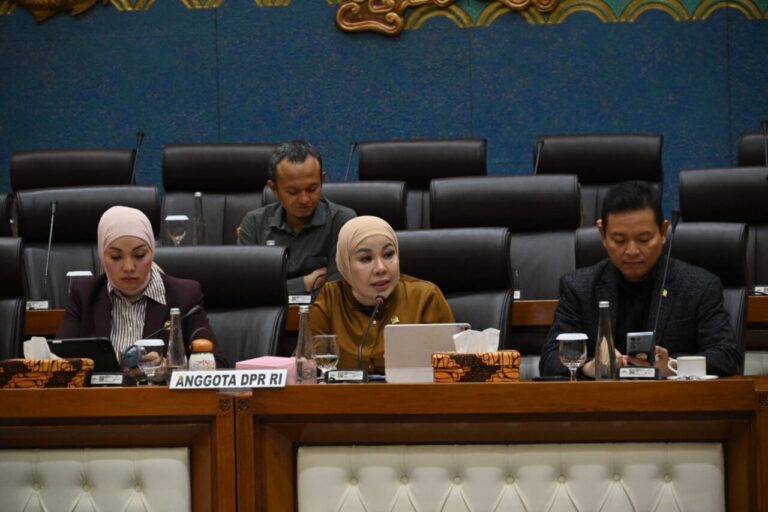 Rahmawati Dorong TVRI Hadirkan Program Khusus untuk Penguatan UMKM 4 Anggota Komisi VII DPR RI Rahmawati saat rapat dengan Dirut LPP TVRI RRI LKBN Antara di Ruang Rapa20251124181808