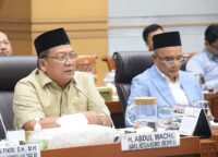 Wakil Ketua Komisi VIII DPR RI Abdul Wachid dalam Rapat Kerja Komisi VIII DPR RI dengan Menteri Haji20251106204133