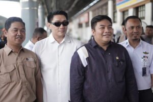 Mudik Gratis Mas Kawe Berangkatkan Dua Rangkaian Kereta Pemudik dari Stasiun Pasar Senen dan Stasiun Gambir 8 GOF08078
