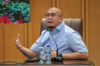 Anggota DPR RI Andre Rosiade saat diskusi Dialektika Demokrasi di Gedung DPR RI Jakarta Kamis 22 20261023162000