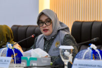 Wakil Ketua Komisi IX DPR RI Putih Sari saat memimpin rapat Kunjungan Kerja Reses Komisi IX di Kanto20261011143840